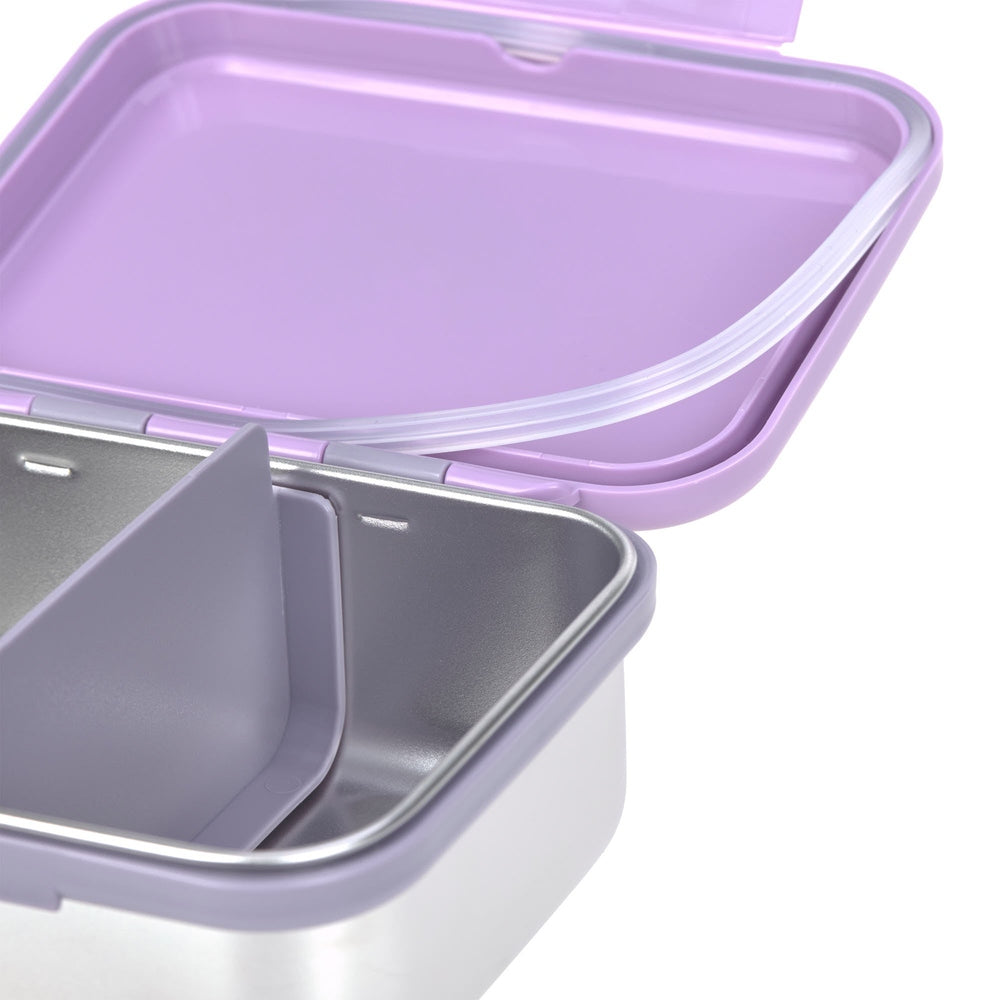Lässig Lunchbox / boîte à lunch en acier inoxydable Little Gang - Heart Lilas