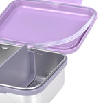 Lässig Lunchbox / boîte à lunch en acier inoxydable Little Gang - Heart Lilas