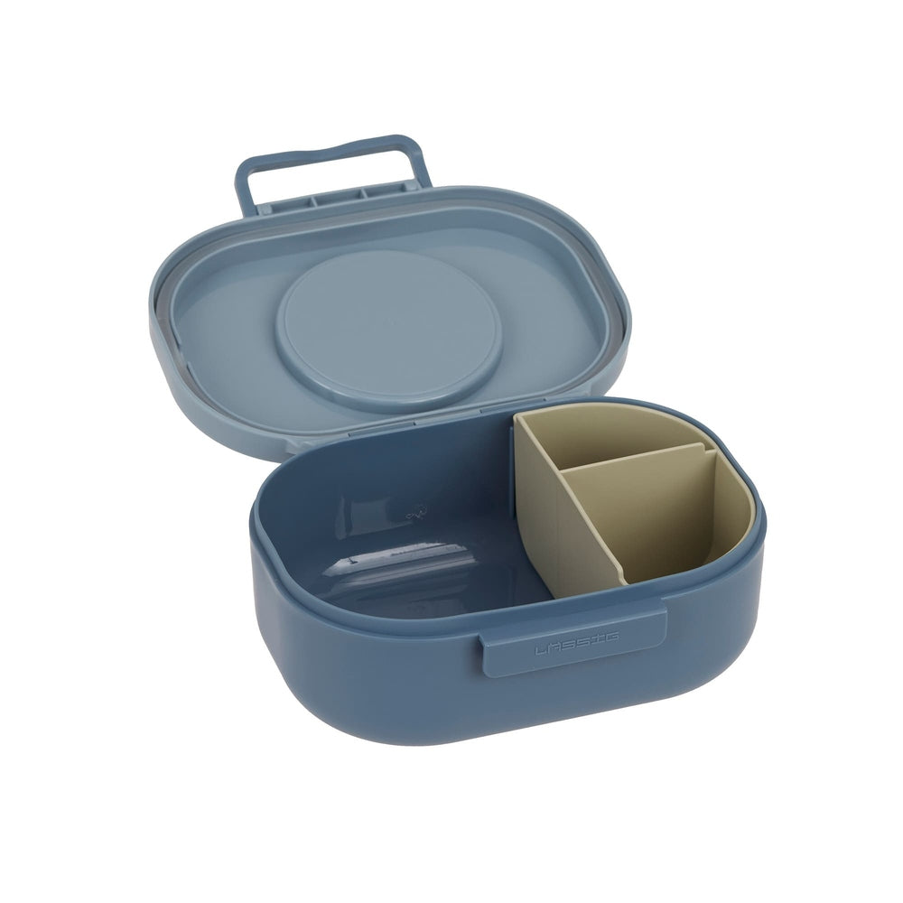 Boîte à goûter et lunch box à motif - Bleu