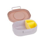Boîte à goûter et à déjeuner Lässig à motif rose