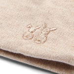 Poetree Kids Bonnet bébé Light Camel - Petits lapins