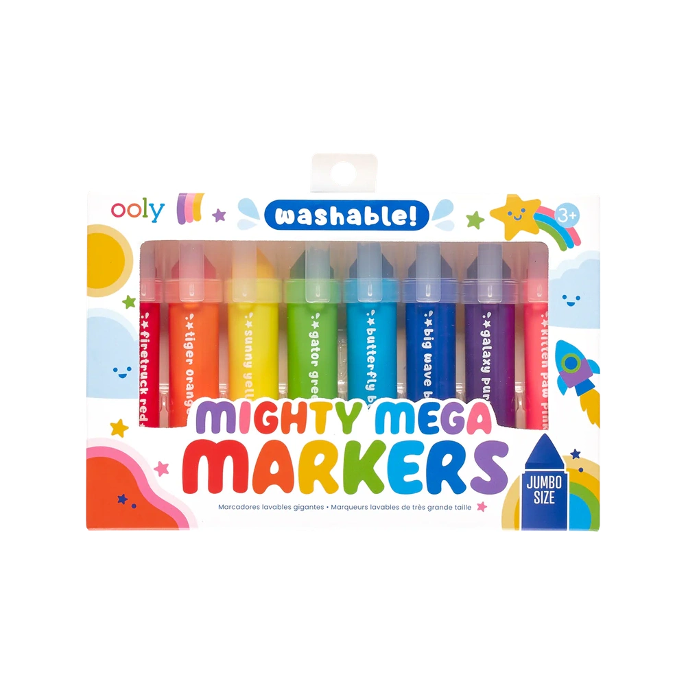 Ooly Mighty Mega Markers - Feutres extra épais