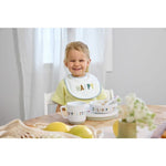 Lässig Lot de 5 bavoirs - Happy Fruits Citron