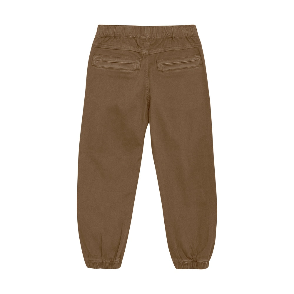 Minymo Pantalon en twill - Marron