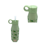 Gourde en silicone Mabebi Akron tortue