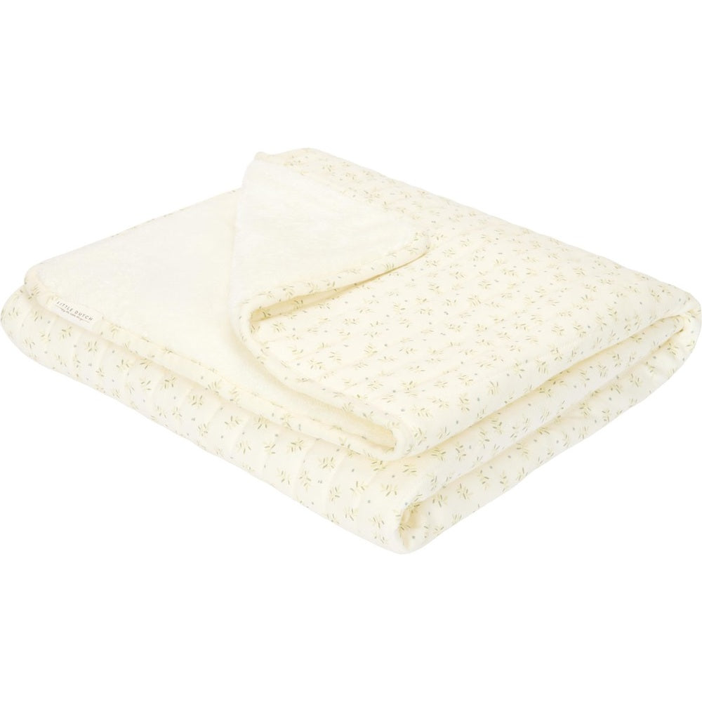 Couverture de berceau Little Dutch, feuilles de myrtille