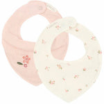 Little Dutch Lot de 2 bavoirs bandana Fairy Blossem / Blossom
