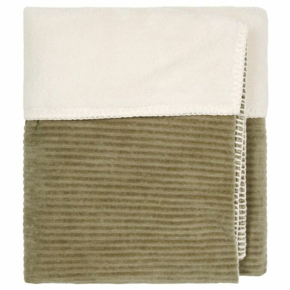 Couverture de berceau Koeka Teddy Vik - Moss