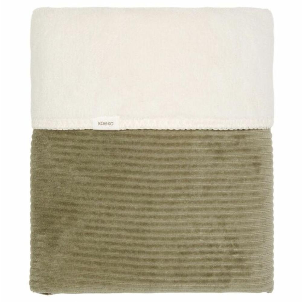 Koeka couverture pour berceau Teddy Vik - Moss