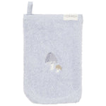 Set de gants de toilette Little Dutch bleu/blanc doux