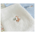 Lot de gants de toilette Little Dutch bleu/blanc doux