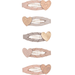 Mimi & Lula Lot de 5 barrettes à cheveux - Cœurs