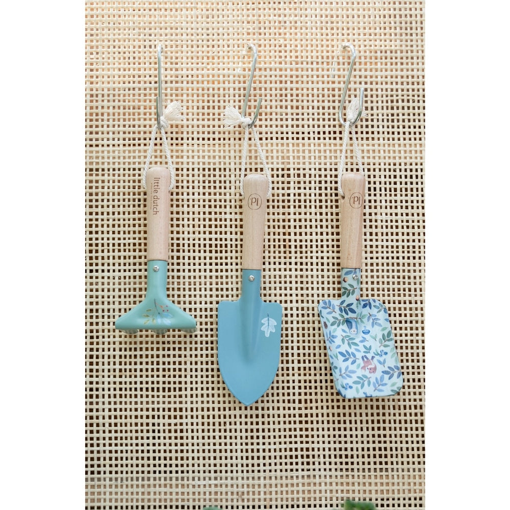 Little Dutch Outils de jardinage - Bleu - Forest Friends