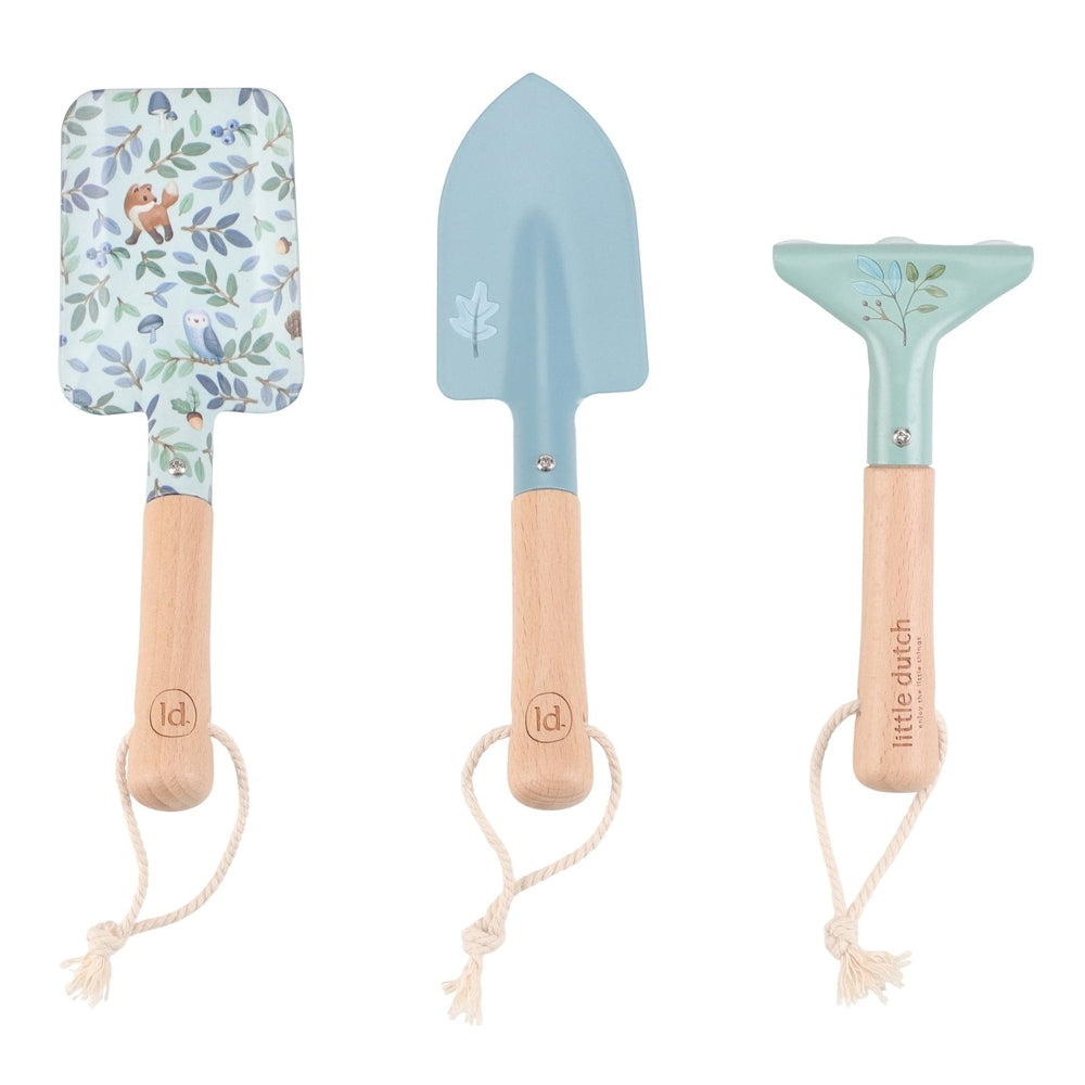 Little Dutch Outils de jardin - Bleu - Forest Friends