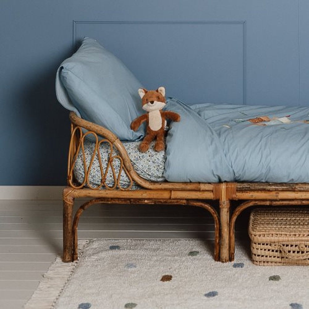 Little Dutch tapis pour chambre d'enfant 120x170cm - à pois bleus