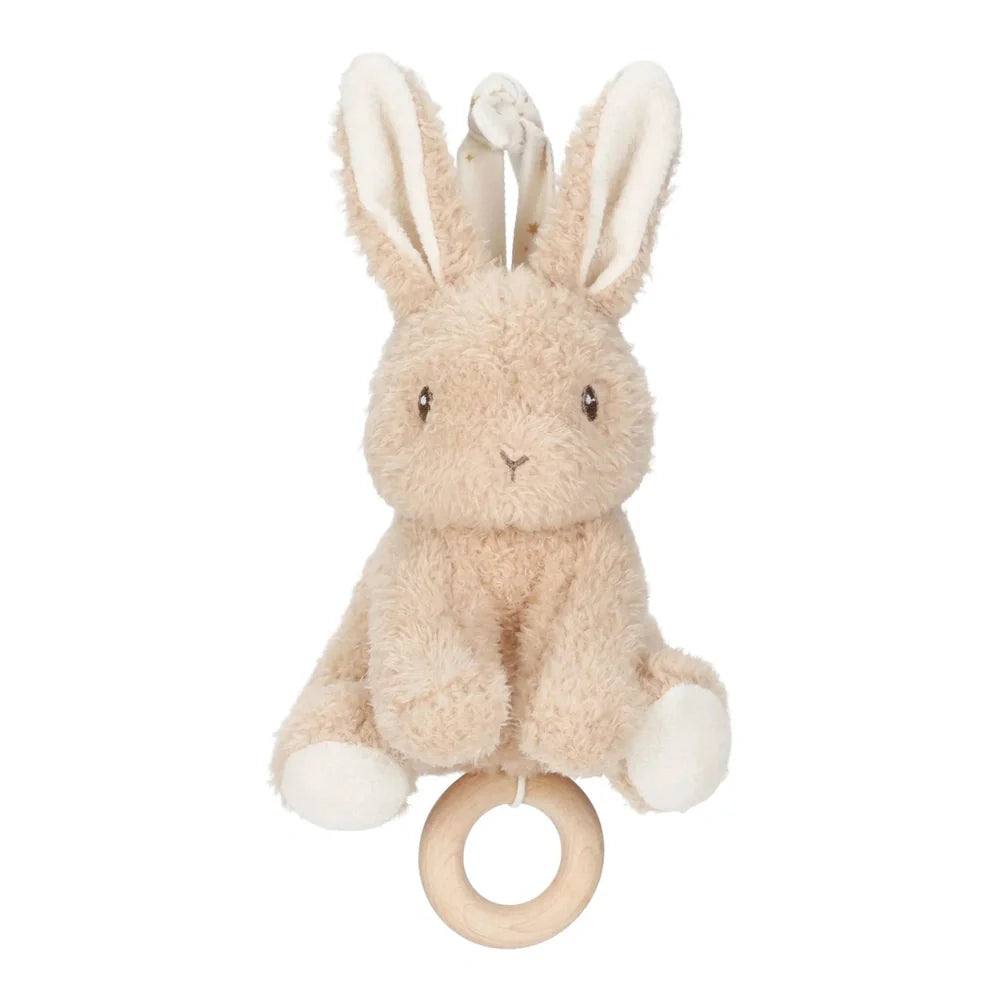Little Dutch boîte à musique lapin - Beige - Baby Bunny