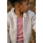 Little Dutch T-shirt à manches longues en coton bio - Flower/Rouge