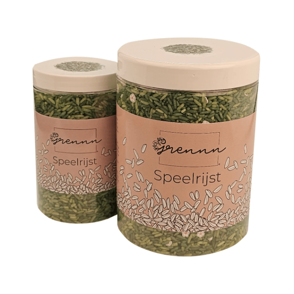 Grennn riz de jeu mélange de fleurs blanches 750 gram