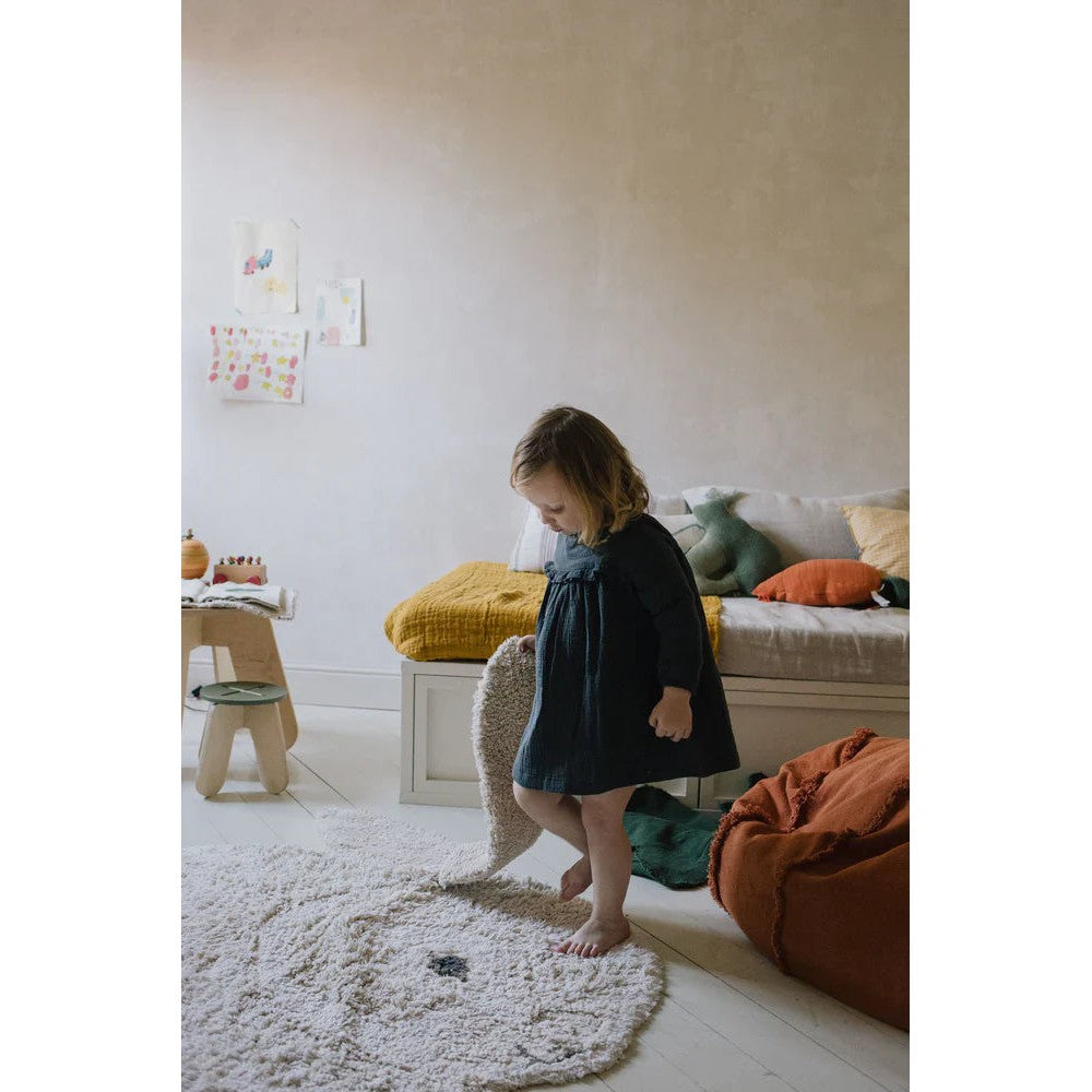 Tapis lavable Bunny Lorena Canals 135x135cm