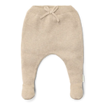 Pantalon tricoté bébé Little Dutch beige doux