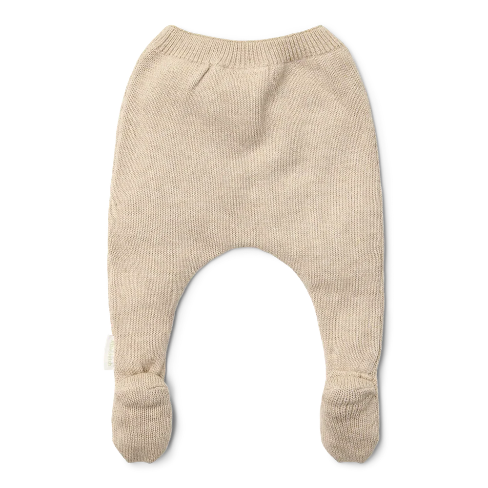Little Dutch Pantalon bébé en maille Soft Beige