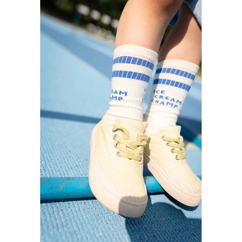 Sproet & Sprout Chaussettes Ice Cream Champ blanc cassé