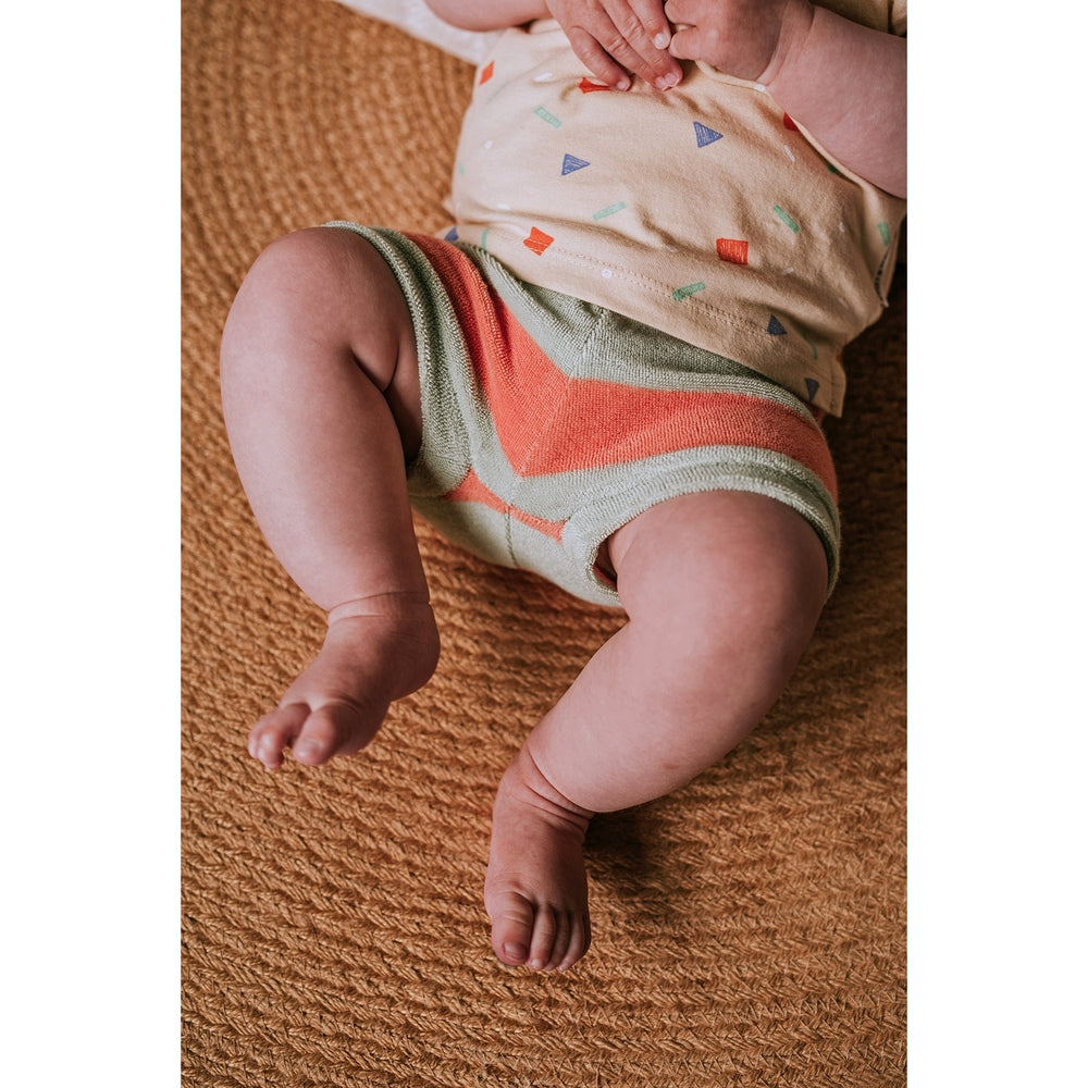 Sproet & Sprout Shorts bébé en éponge rayés