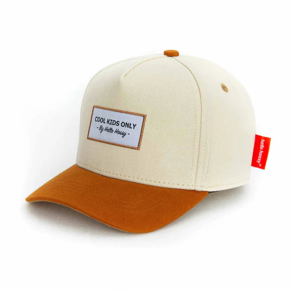 Hello Hossy casquette skater mini beige
