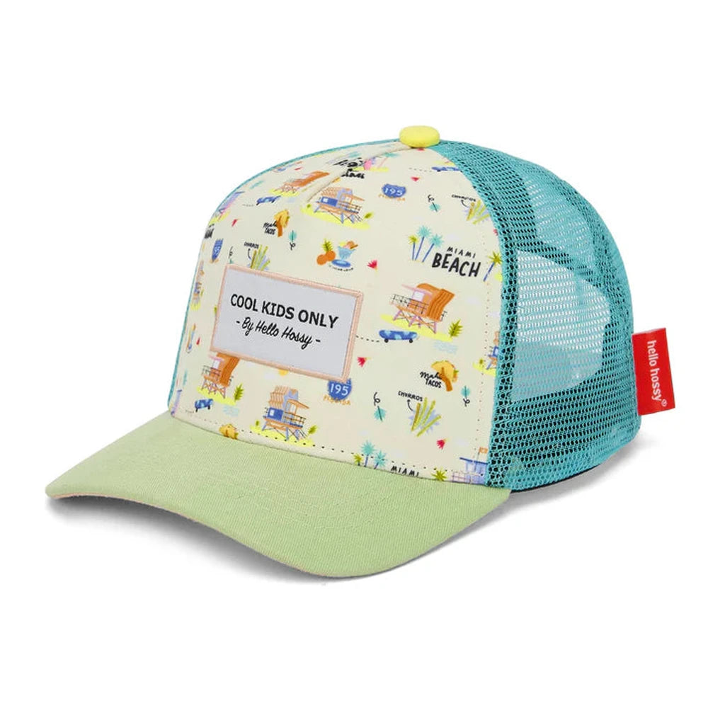 Hello Hossy casquette skater Miami Beach