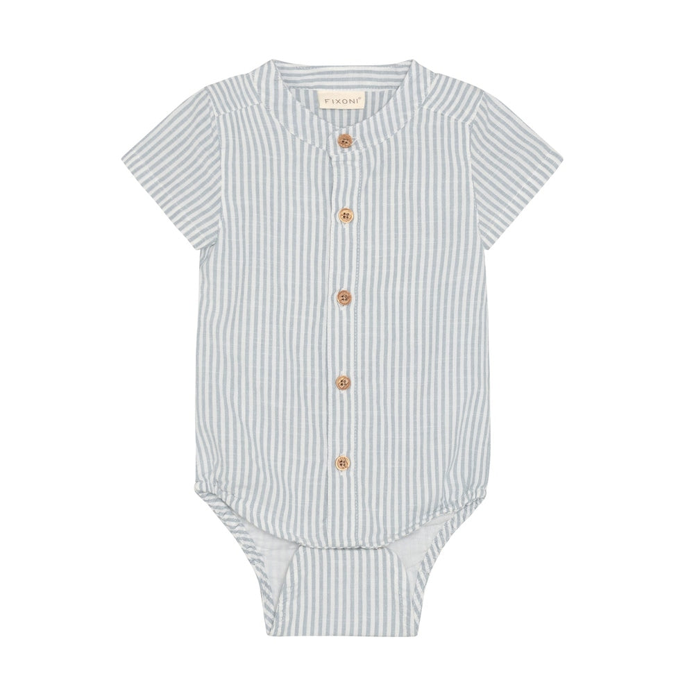 Fixoni Body chemise tissé bleu - Mountain Spring