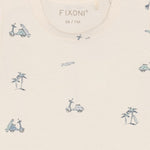 Fixoni T-shirt bleu - Mountain Spring