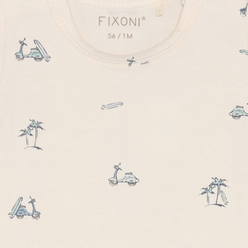 Fixoni T-shirt bleu - Mountain Spring