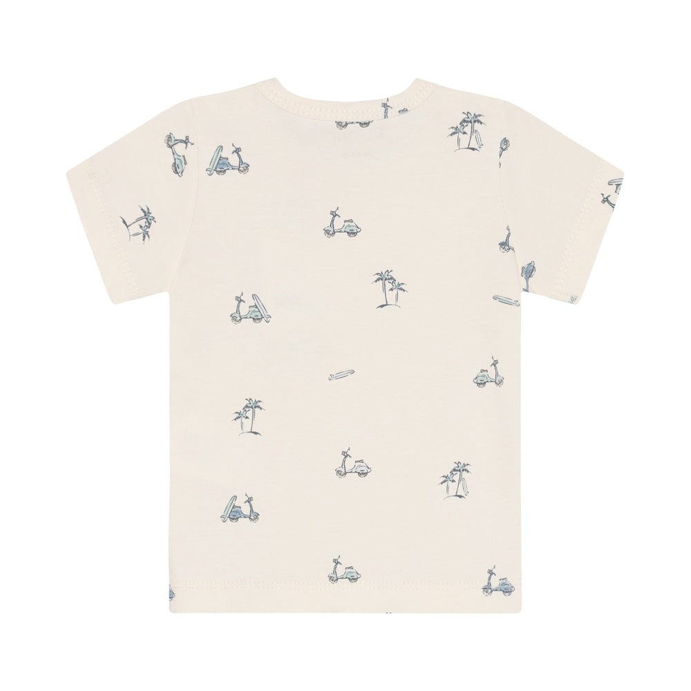 Fixoni T-shirt bleu - Mountain Spring