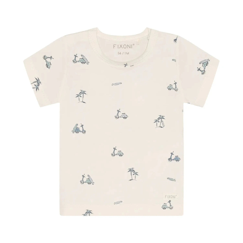 Fixoni T-shirt bleu - Mountain Spring