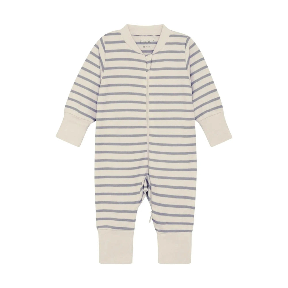 Pyjama Fixoni à fermeture éclair bleu - Weathervane