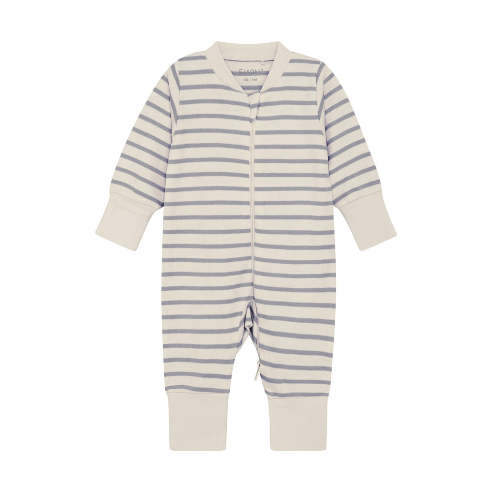 Pyjama bleu à fermeture éclair - Weathervane