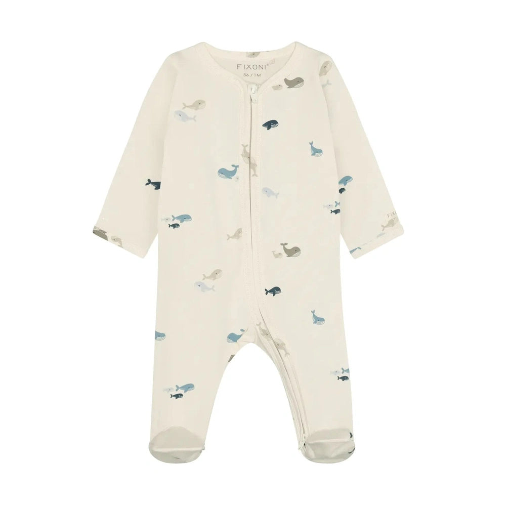 Pyjama à pieds Fixoni bleu - Arctic Ice