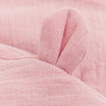 Huttelihut Chapeau d'été en mousseline avec oreilles – Chapeau bébé léger – Rose