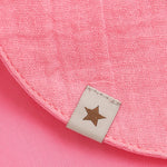 Huttelihut Chapeau d’été en mousseline avec oreilles – chapeau léger pour bébé – rose