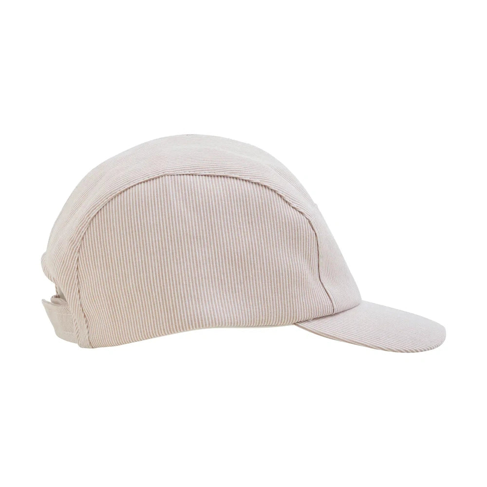 Huttelihut Casquette rayée – casquette légère pour enfant – sable