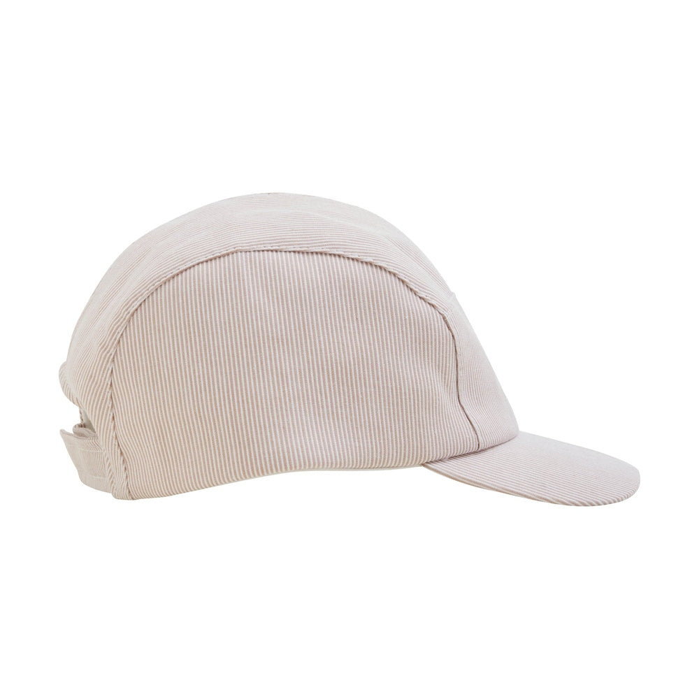Huttelihut Casquette rayée – casquette légère pour enfant – sable