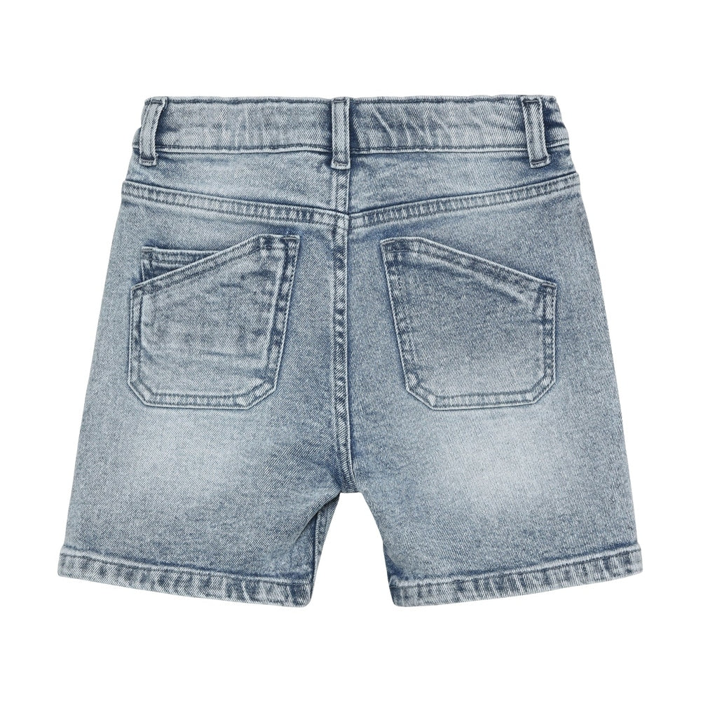 En Fant short bermuda en denim bleu clair