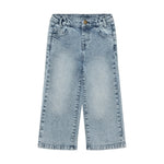 Jean large en denim bleu clair En Fant