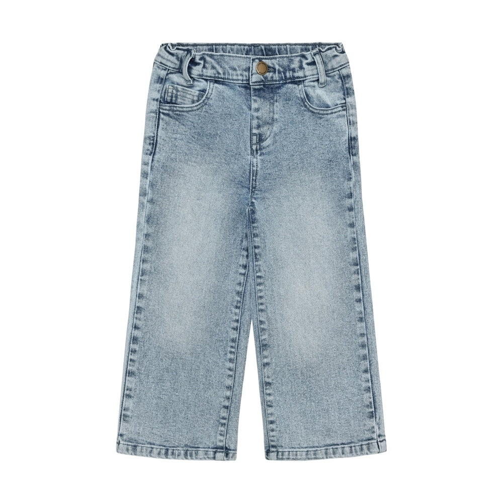 Jean large en denim bleu clair En Fant