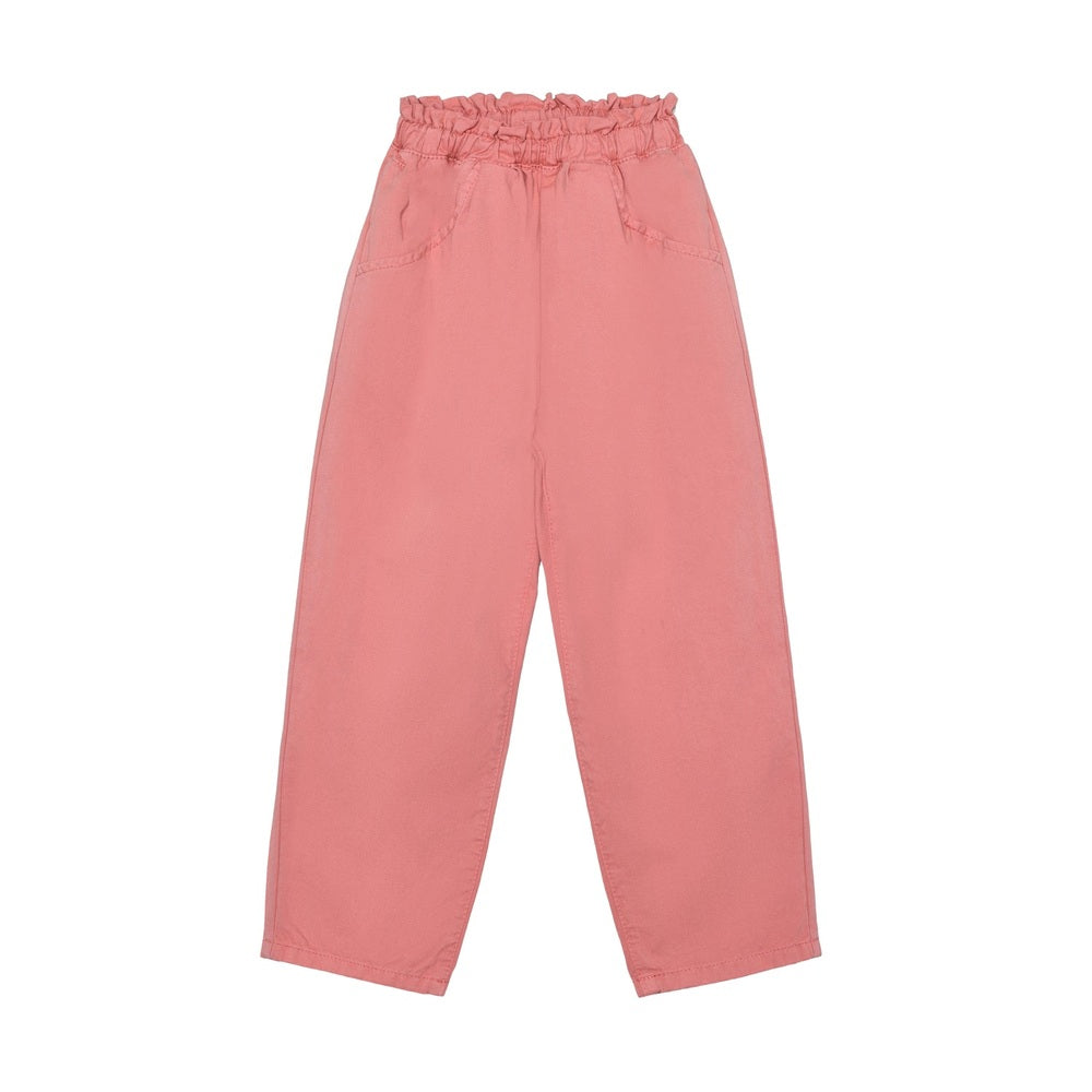 Minymo Pantalon en twill abricot brandy