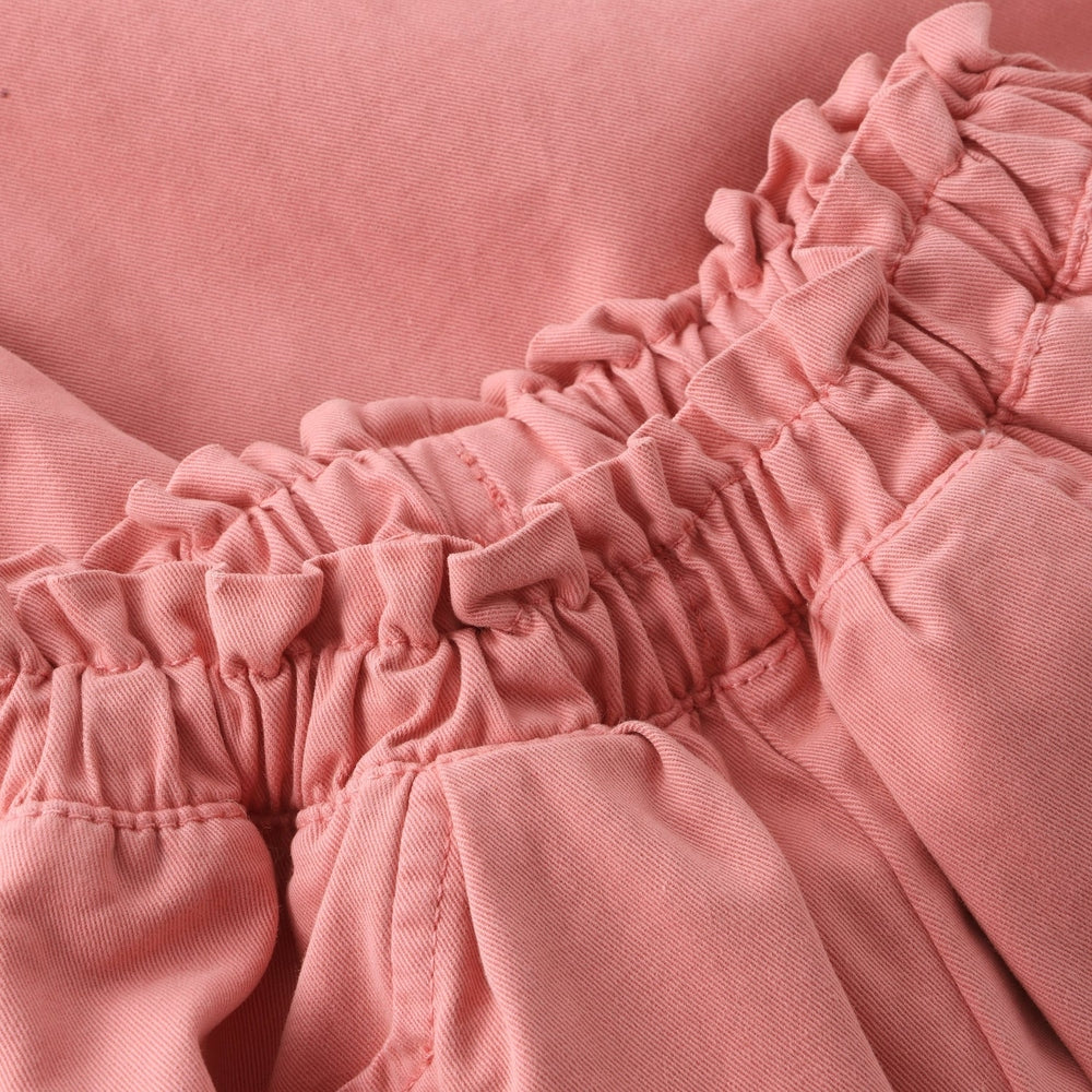 Minymo pantalon en twill abricot brandy