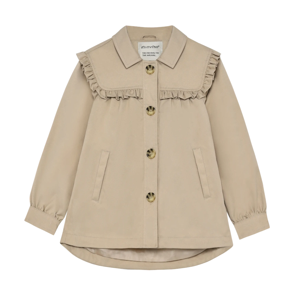 Trench-coat Minymo taupe