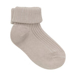 Minymo Chaussettes bébé côtelées lot de 3 Taupe clair