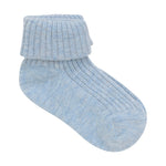 Minymo Chaussettes bébé côtelées lot de 3 Winter Sky