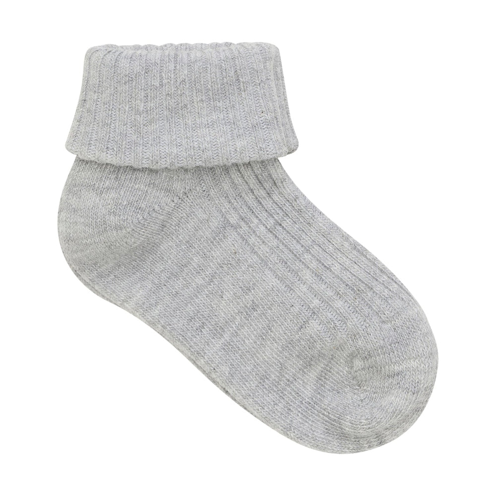 Minymo chaussettes bébé côtelées, lot de 3, Winter Sky